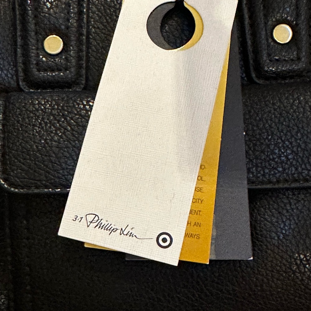 Target collaboration with 3.1 Phillip Lim tote bag in black. - Picture 4 of 8